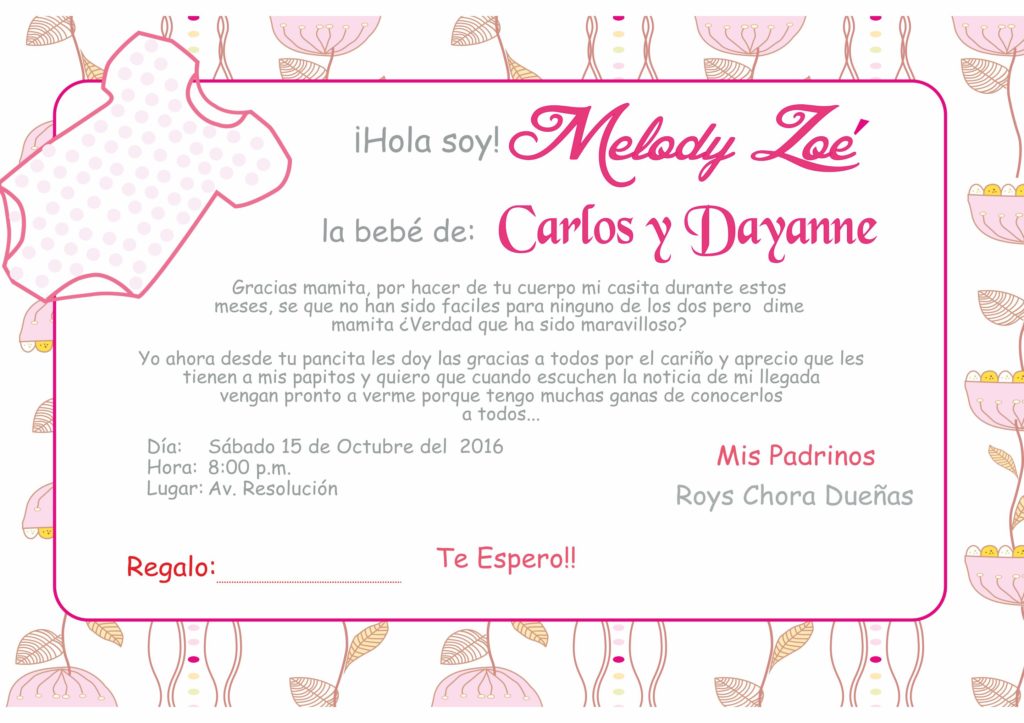 Frases para baby shower【TARJETITAS